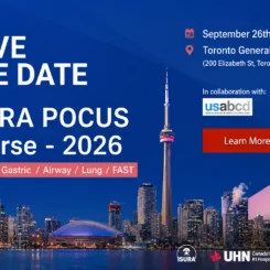 ISURA Perioperative PoCUS Course, Toronto 26-27 September 2026